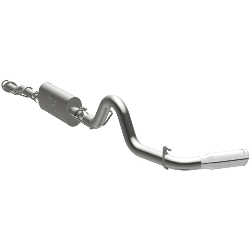 Magnaflow 19291 MagnaFlow Cat-Back 2016 Toyota Tacoma 3.5L V6 SS 3in Single Pass Side Exit Rear 4in Tip