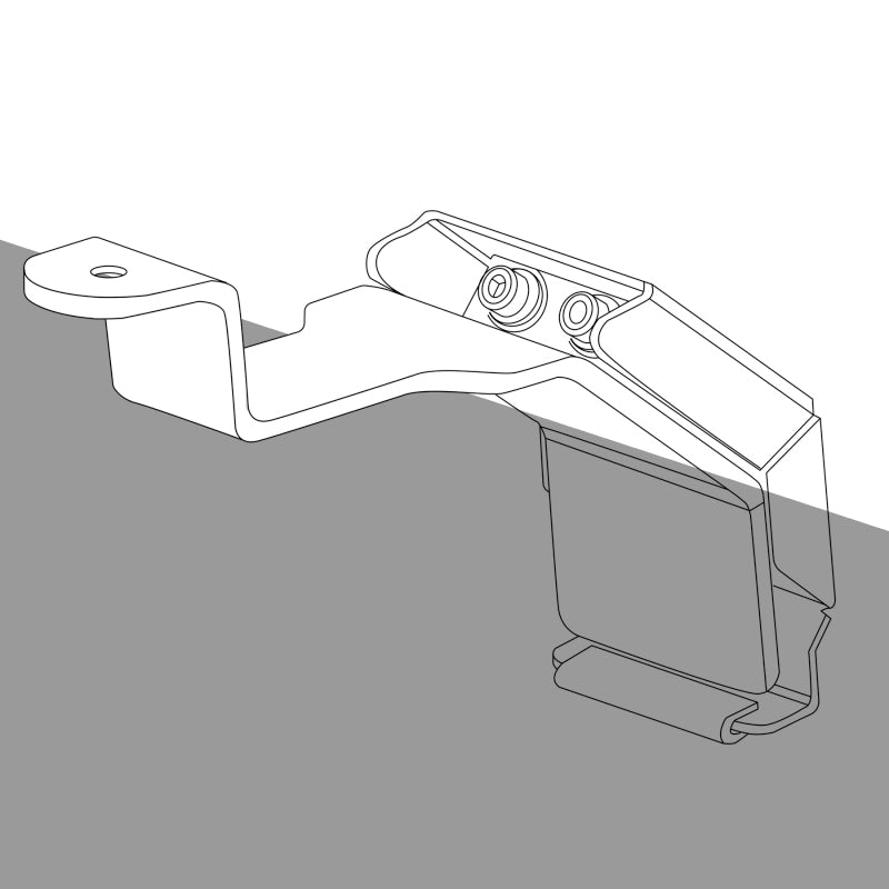 Go Rhino 5910011T 6pc Rain Gutter Mounting Kit for SRM Rack