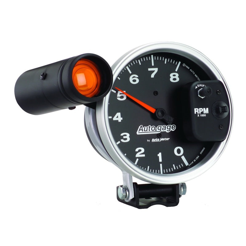 AutoMeter 233905 Autometer 5 inch 8000 RPM Monster Shift Lite Pedestal Tachometer