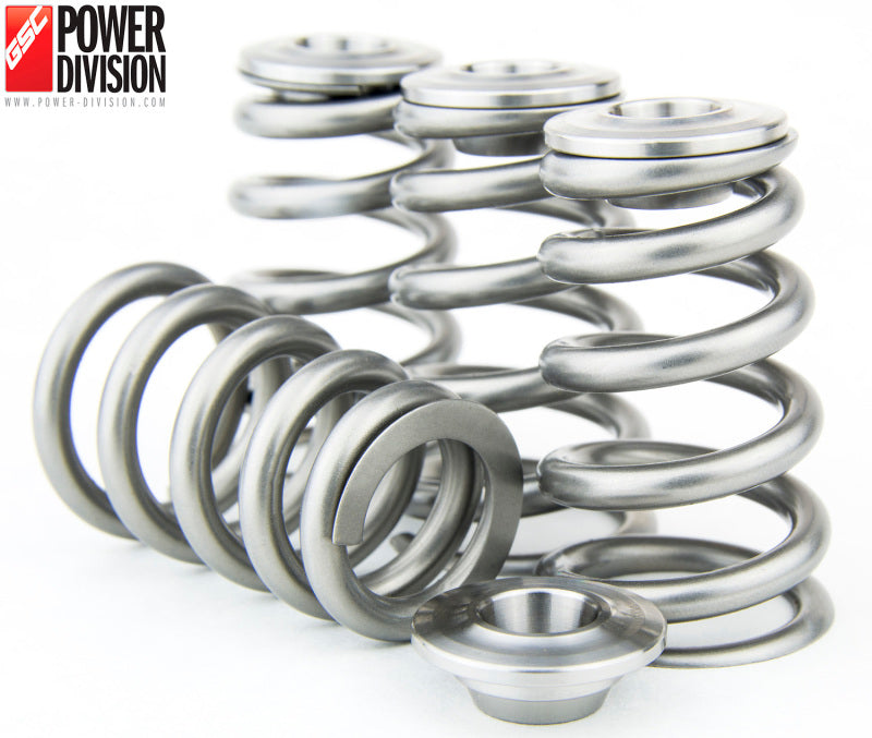 GSC Power Division 5067 GSC P-D Toyota 3SGTE Conical Valve Spring and Ti Retainer Kit (Use w/ Shim Over/Shimless Bucket)