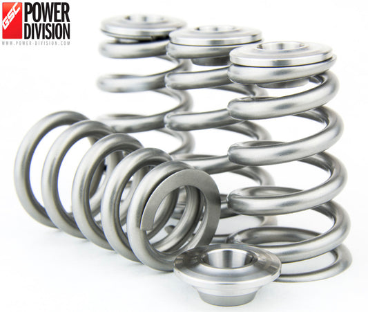 GSC Power Division 5067 GSC P-D Toyota 3SGTE Conical Valve Spring and Ti Retainer Kit (Use w/ Shim Over/Shimless Bucket)