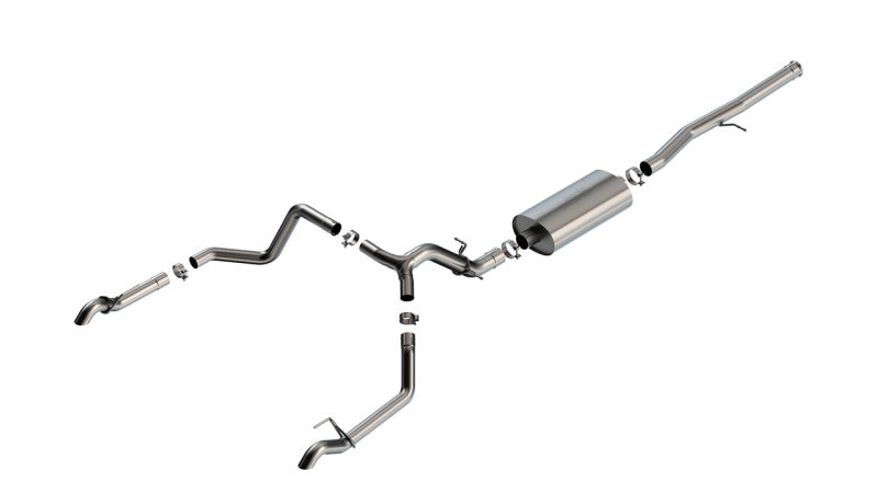 Borla 140913 22-23 Chevrolet Silverado 1500 ZR2 & AT4X 6.2L CC SB 147.5in WB Touring Cat-Back