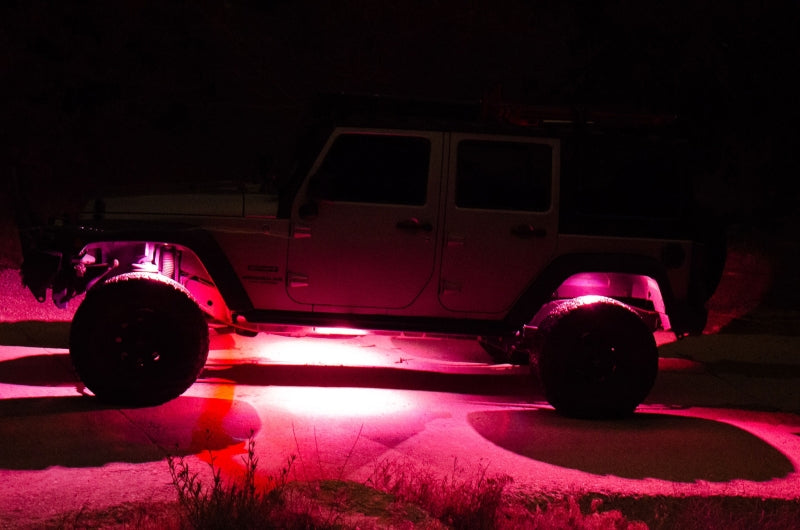 KC HiLiTES 339 C-Series RGB LED Rock Light Kit (Incl. Wiring) - Set of 6
