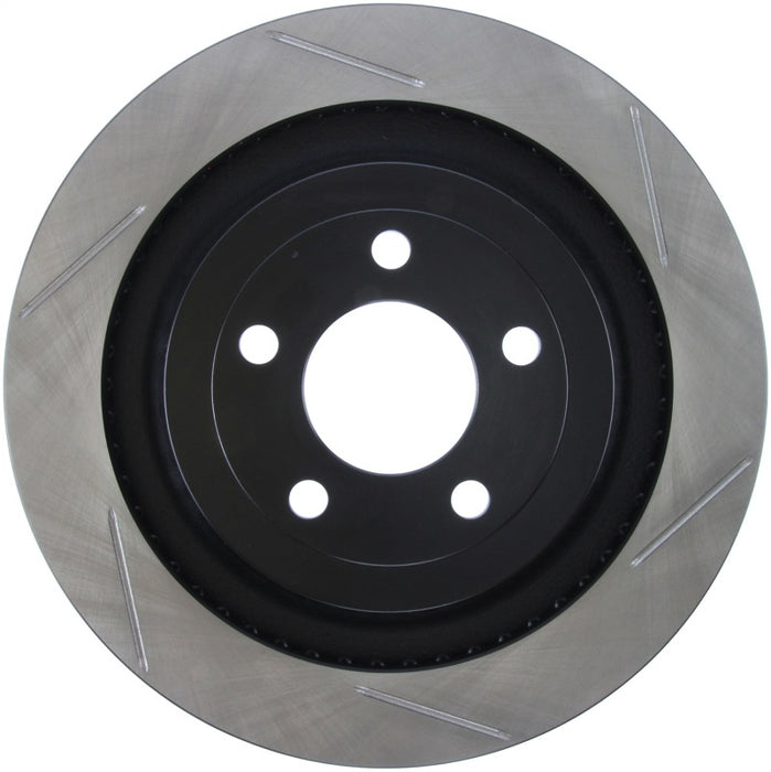 Stoptech 126.61109SL StopTech 2015 Ford Mustang GT w/ Brembo Brakes Left Rear Slotted Brake Rotor