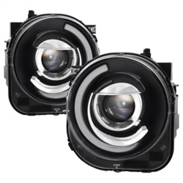 SPYDER 9039720 xTune 15-17 Jeep Renegade Light Bar DRL Projector Headlights -Black (PRO-JH-JREN-LBDRL-BK)