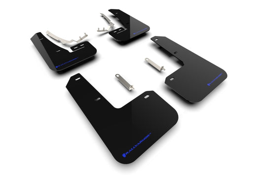 Rally Armor MF80-UR-BLK/BL 22-25 VW MK8 Golf GTI/R Black UR Mud Flap w/Blue Logo