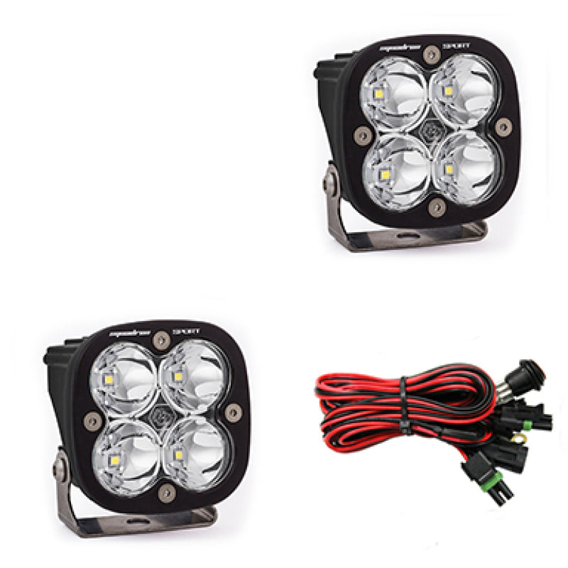 Baja Designs 557806 Squadron Sport Work/Scene Pair LED Light Pods - Clear