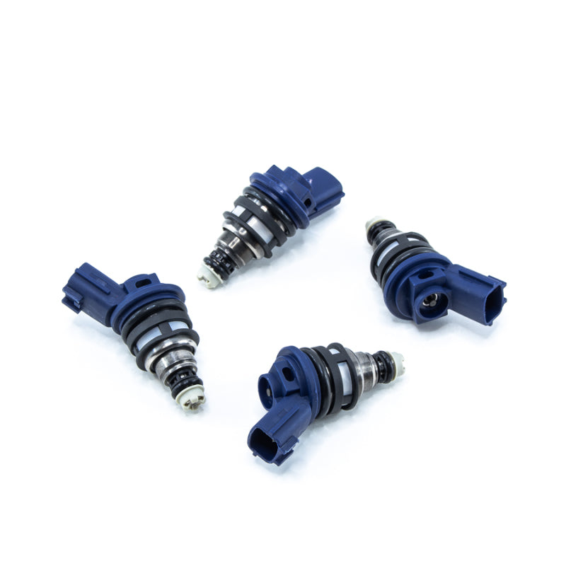 DeatschWerks 02J-01-0950-4 Nissan G20 / SR20 / 240sx 950cc Side Feed Injectors