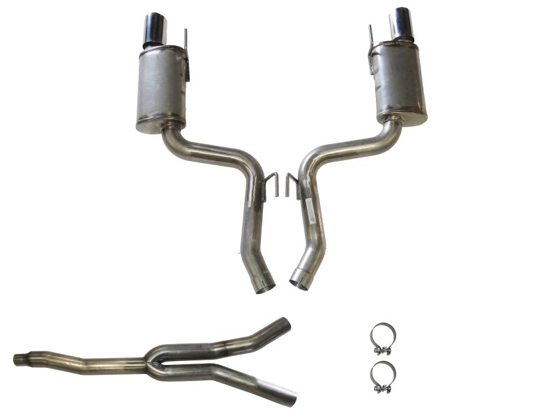 JBA 30-2648 15-20 Ford Mustang EcoBoost 304 Stainless Steel Cat-Back Exhaust