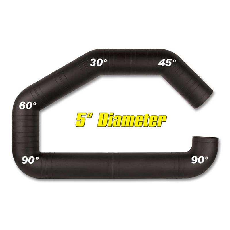 Airaid 100-500 U-Build-It - 5in Intake Tube