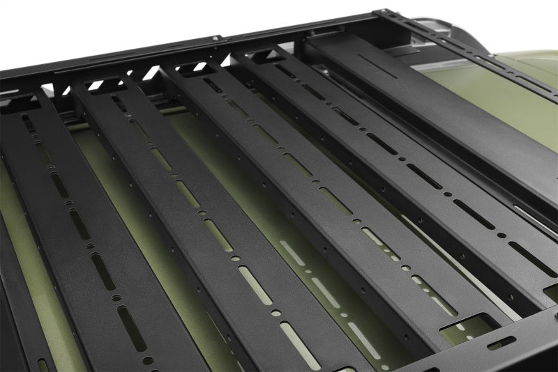 N-Fab U34253400 Universal Roof Rack (Small 34.25 - 34 Width) - Tex. Black