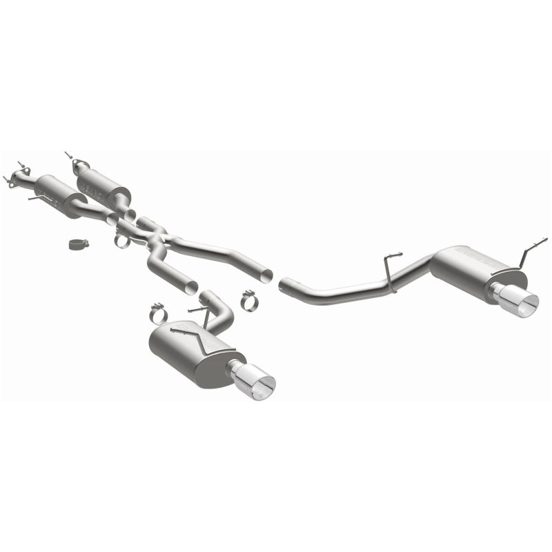 Magnaflow 15068 MagnaFlow 11-12 Dodge Durango V8 5.7L Dual Split Rear Exit Stainless Cat Back Performance Exhaust