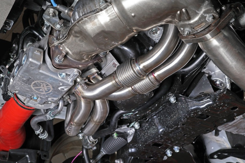 Perrin Performance PSP-EXT-058 PERRIN 22-25 Subaru WRX / 20-25 OBXT & LXT / 19-25 Ascent Equal Length Header - Brushed SS