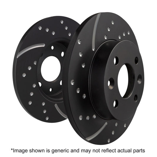EBC GD1535 09-11 Audi A4 2.0 Turbo GD Sport Rear Rotors