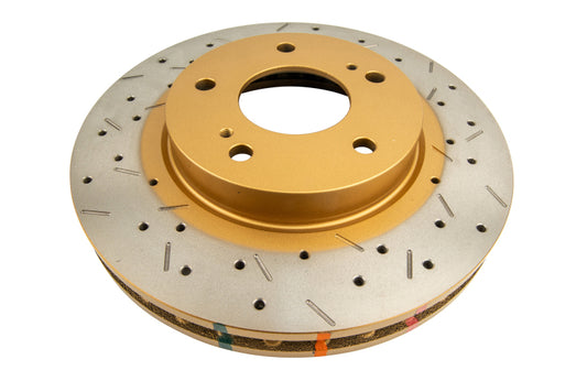DBA DBA4909XS 7/90-96 Turbo/6/89-96 Non-Turbo 300ZX Front Drilled & Slotted 4000 Series Rotor