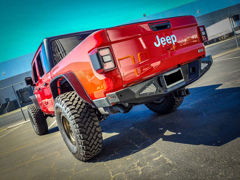 DV8 Offroad RBGL-01 2018+ Jeep Gladiator Rear Bumper