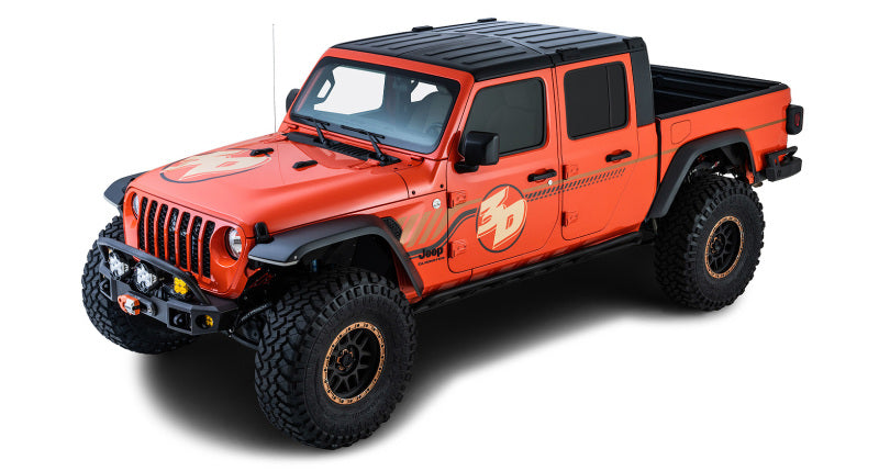 Rhino-Rack RJTB1 20-21 Jeep Gladiator JT 4 Door 2 Base Backbone Mounting System