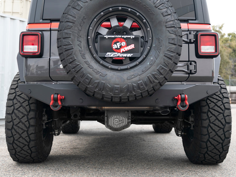 aFe 49-48080 MACH Force-Xp Hi-Tuck 3in 409 SS 18-20 Jeep Wrangler JL 2.0/3.6 Axle-Back Exhaust