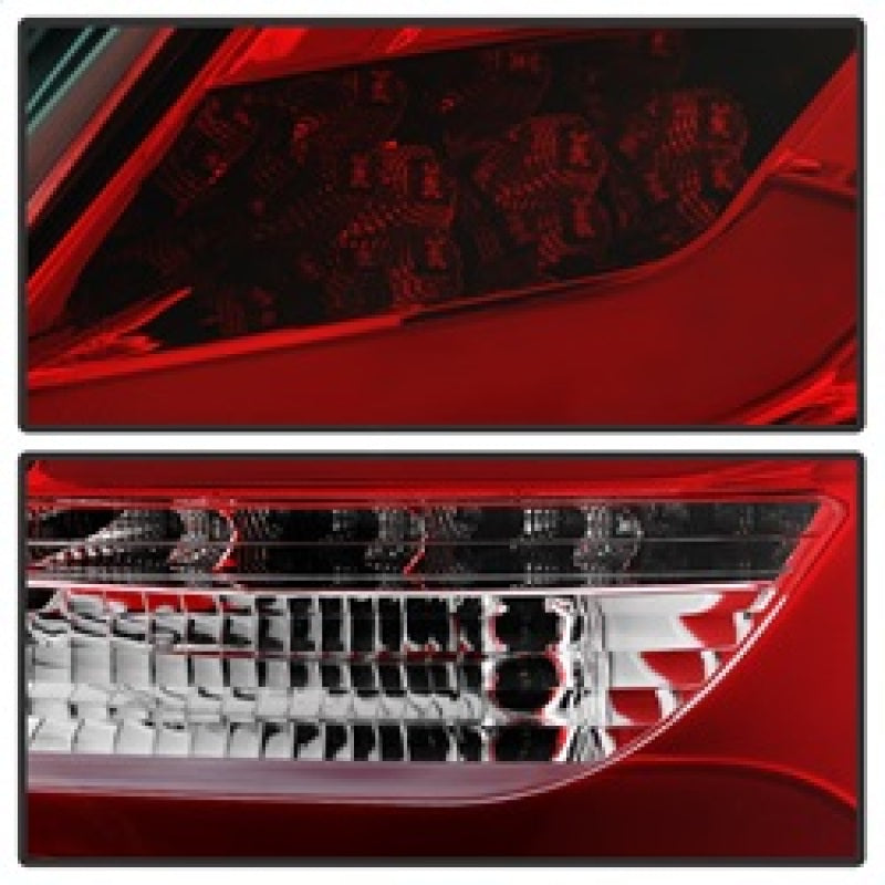 SPYDER 5085153 Spyder 12-14 Ford Focus 5DR LED Tail Lights - Red Clear (ALT-YD-FF12-LED-RC)