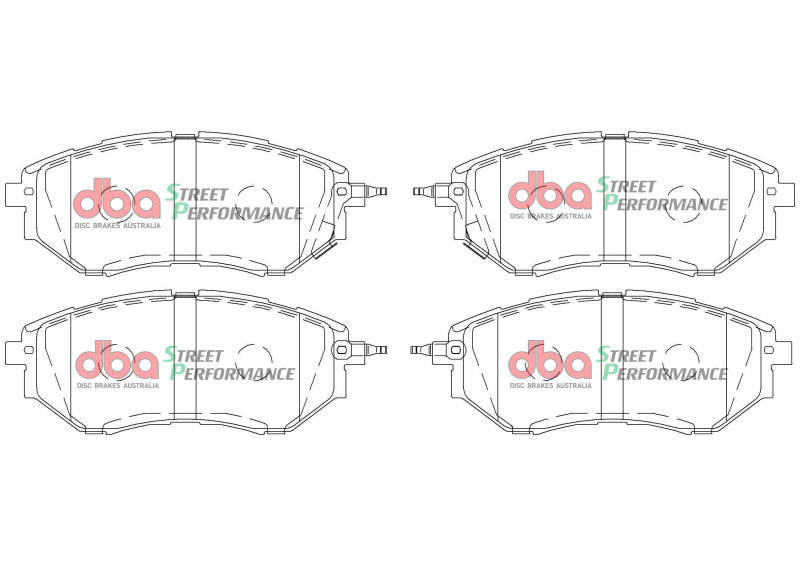 DBA DB1722SP 05-08 Subaru Legacy SP500 Front Brake Pads
