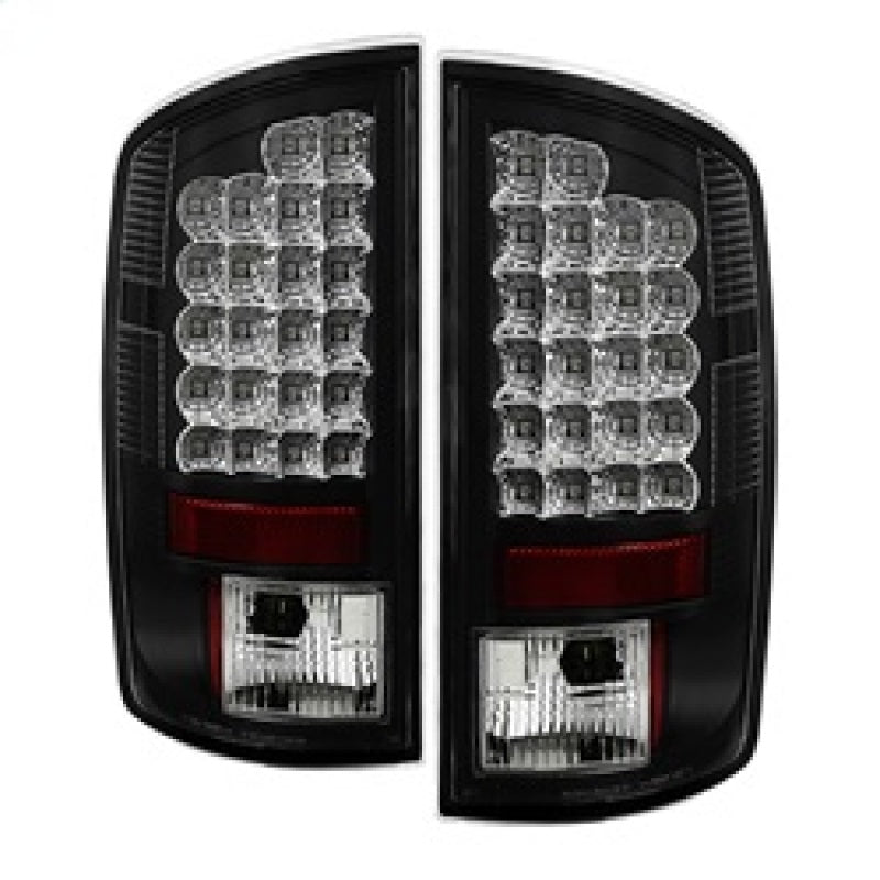 SPYDER 5002556 Spyder Dodge RAM 02-06 1500/RAM 2500/3500 03-06 LED Tail Light Black ALT-YD-DRAM02-LED-BK