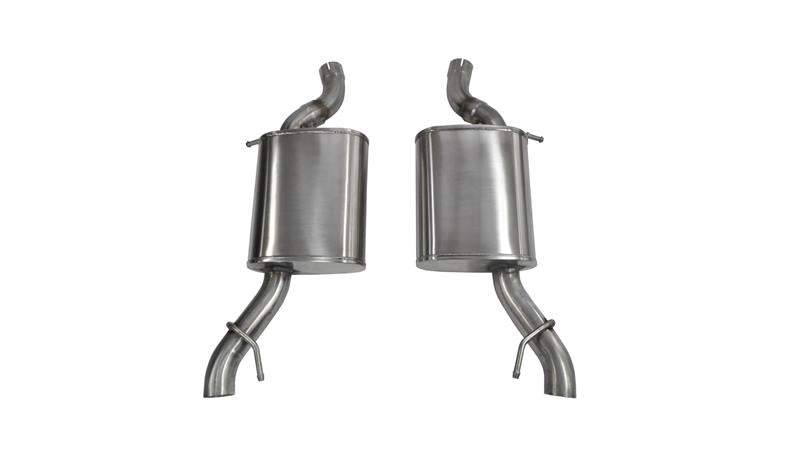 CORSA Performance 14325 Corsa 2014-16 Axle-Back Exhaust Dual Rear Polished Outlet 2014 Cadillac CTS Vsport 3.6L V6 Automatic