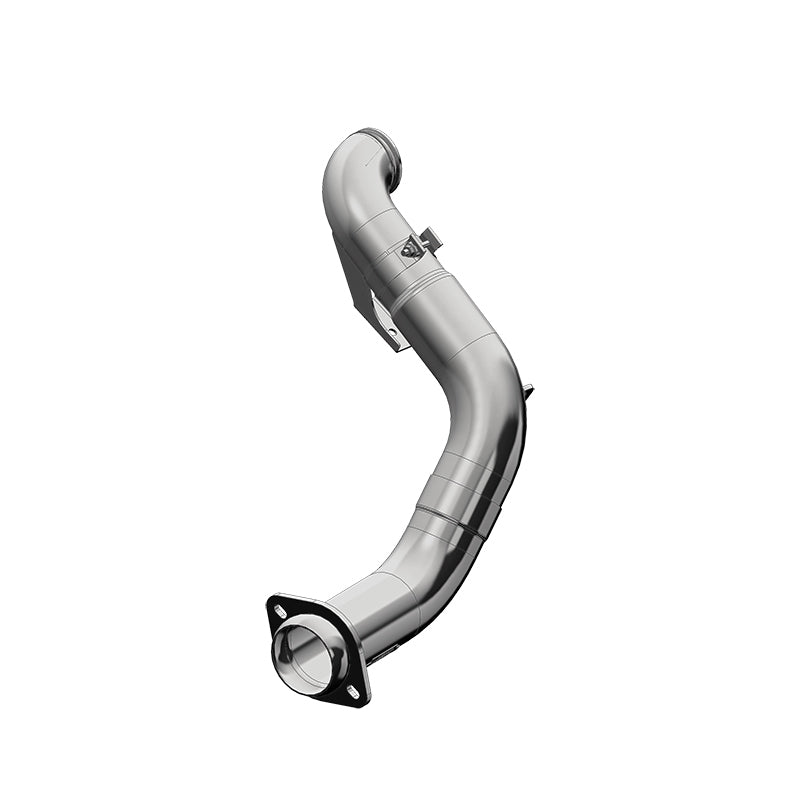 MBRP FS9CA460 2015 Ford 6.7L Powerstroke (Non Cab & Chassis Only) 4in Turbo Down-Pipe T409 Aluminized