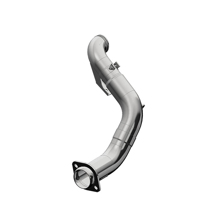 MBRP FS9CA460 2015 Ford 6.7L Powerstroke (Non Cab & Chassis Only) 4in Turbo Down-Pipe T409 Aluminized