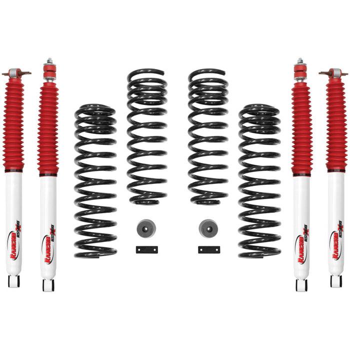 Rancho RS66118BR5 07-17 Jeep Wrangler Front and Rear Suspension System - Master Part Number / One Box