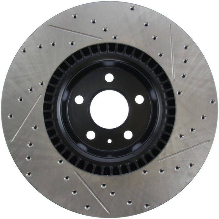 Stoptech 127.33134R StopTech Slotted & Drilled Sport Brake Rotor
