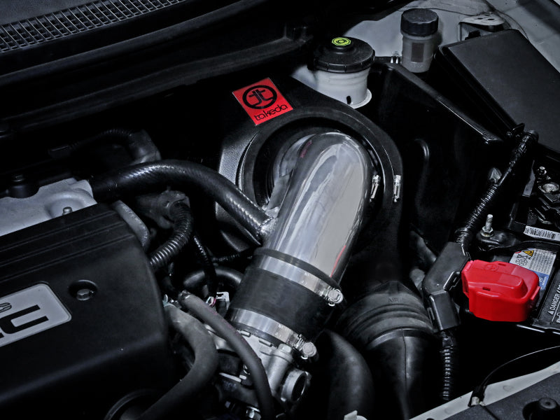 aFe TM-1018P-R Takeda Momentum Sealed Intake System 12 Honda Civic Si 2.4L Stage 2 Pro 5R Polished