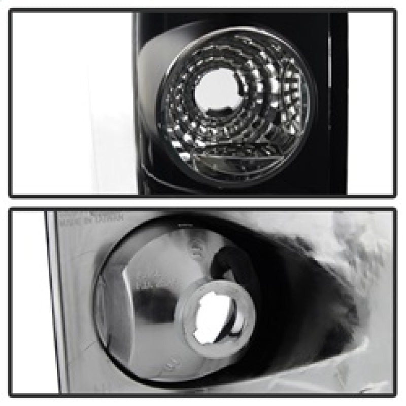 SPYDER 5003195 Spyder Ford F150 side 04-08 (Not Fit Heritage & SVT)Euro Tail Lights Blk ALT-YD-FF15004-BK
