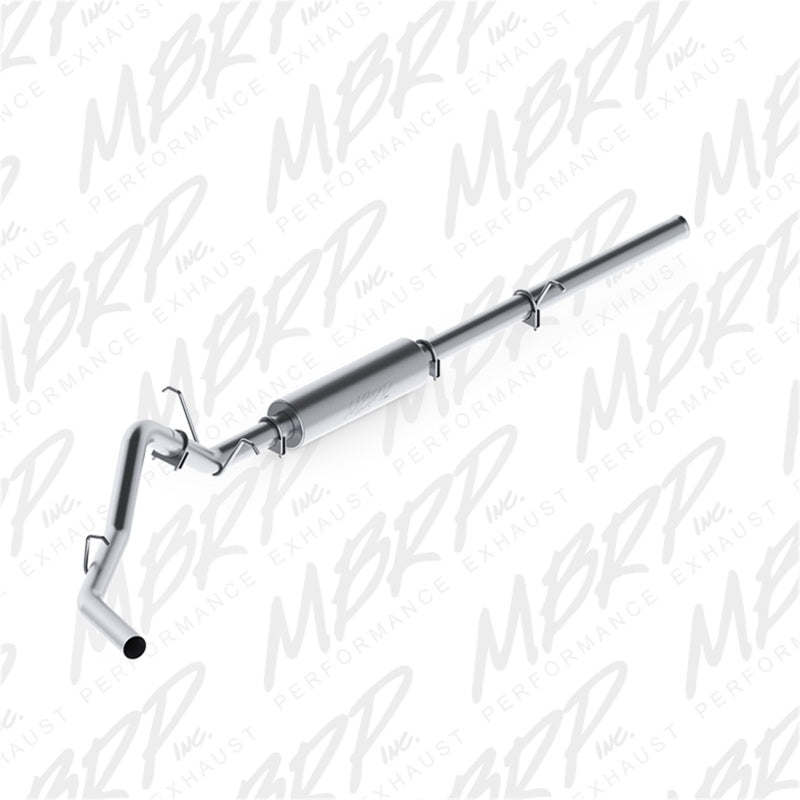 MBRP S5054P 2009-2013 Chev/GMC 1500 4.8/5.3L (excl 8ft bed) Cat Back Single Side AL P Series Exhaust