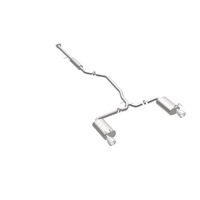 Magnaflow 19181 MagnaFlow Sys C/B 2015 Honda Accord 3.5L V6 2.5in SS Dual Split Rear Polished 4.5 Tip