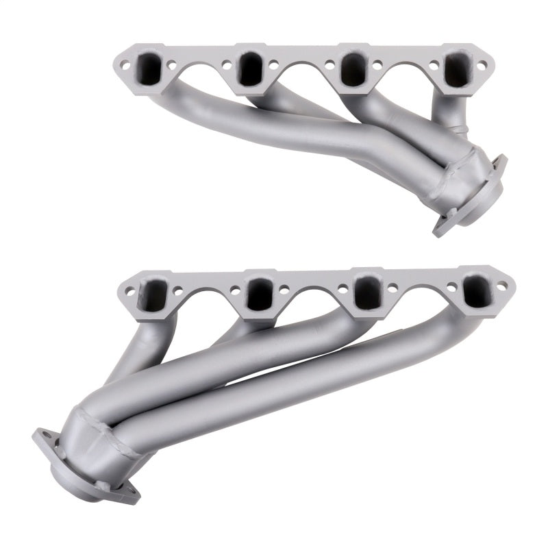 BBK 1511 79-93 Mustang 351 Swap Shorty Unequal Length Exhaust Headers - 1-5/8 Titanium Ceramic