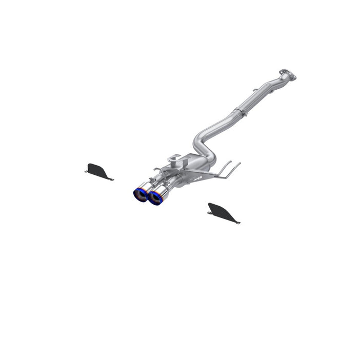 MBRP S43033BE 2023 Toyota Corolla GR 1.6L T304 SS 3in Cat-Back Dual Center Rear w/ Burnt End Tips