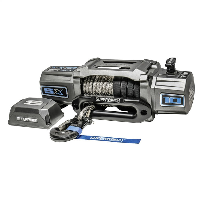 Superwinch 1710201 10000 LBS 12V DC 3/8in x 80ft Synthetic Rope SX 10000 Winch