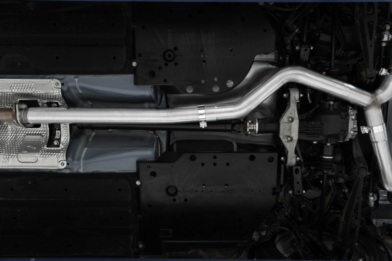 MBRP S4807304 2022+ Subaru WRX 3in Cat-Back Dual Split Rear Quad Tips Street Profile Exhaust