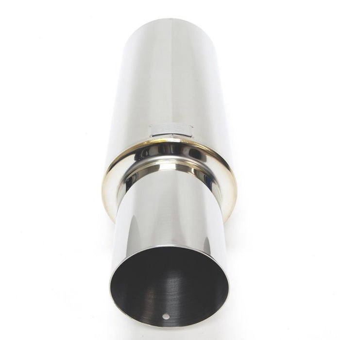 BLOX Racing BXEX-00110 76.2mm N1 Straight Tip Muffler Universal