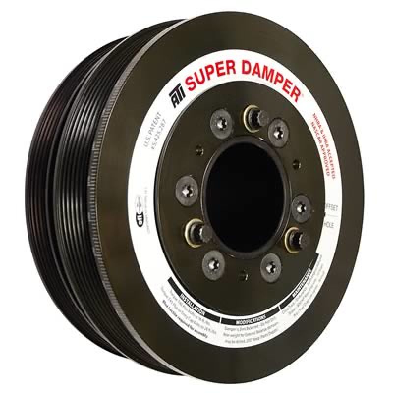 ATI ATI917286 Damper - 7.425in - Steel LW - 6/4 Grv - LS3 Camaro - 10-15 - Gen 3 Vortec Truck - LS - 3 Ring