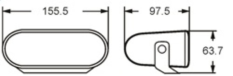 Hella 008284801 FF75 Series H7 12V/55W Hallogen Fog Lamp Kit