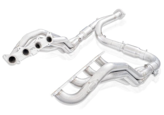 Stainless Works FT18HCATY 15-19 Ford F-150 5.0L Catted Factory Connect Headers 1-7/8in Primaries 3in Collector