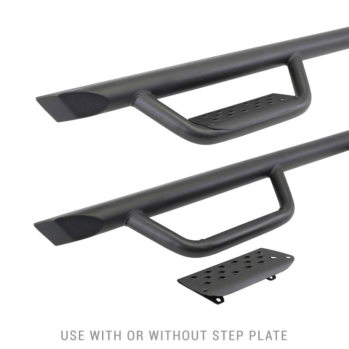 Go Rhino D20057T Dominator Xtreme D2 Side Steps 57in. Cab Length - Tex. Blk (No Drill/Mounting Brkt Req.)