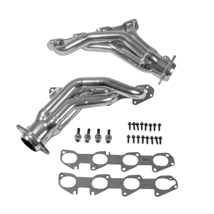 BBK 40190 11-20 Dodge Challenger Hemi 6.4L Shorty Tuned Length Exhaust Headers - 1-7/8in Silver Ceramic