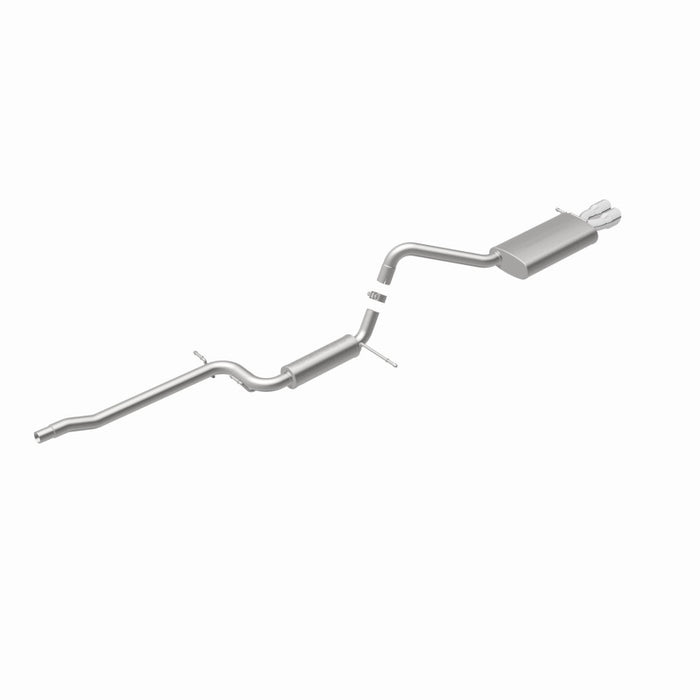 Magnaflow 15486 MagnaFlow Performance Cat-Back Exhaust System Dual Straight Drive Side Rear Exit 11-14 VW Jetta 2.0L