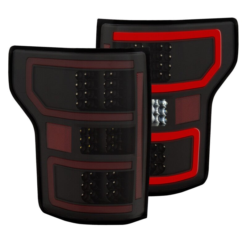 ANZO 321338 18-19 Ford F-150 LED Taillights Black