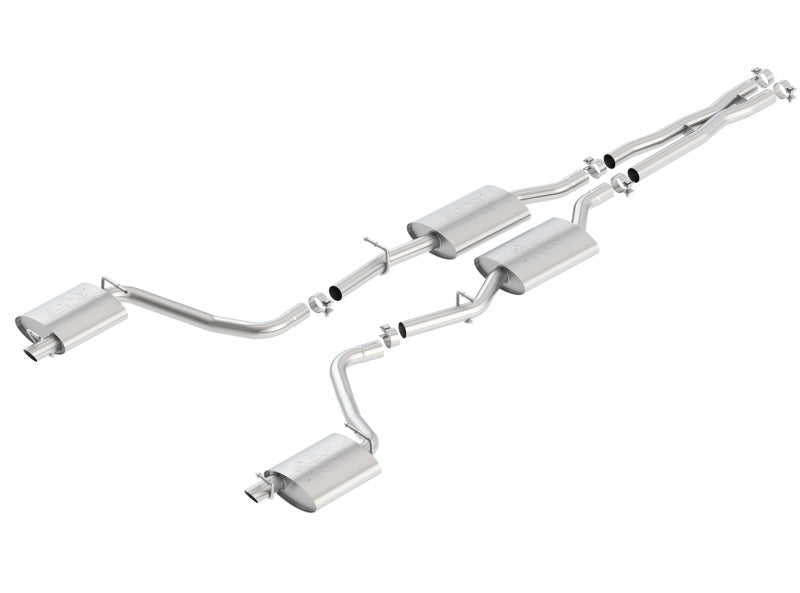 Borla 140650 2015 Dodge Challenger 3.6L V6 ATAK Catback Exhaust No Tips Factory Valance