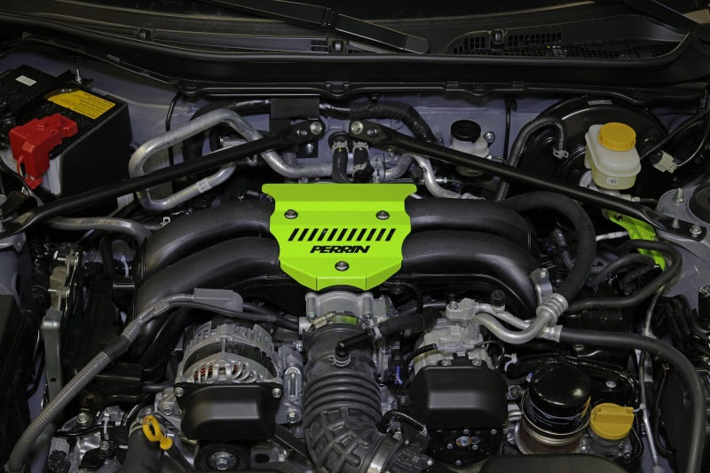 Perrin Performance PSP-ENG-162NY PERRIN 22-25 Subaru BRZ / Toyota GR86 Engine Cover - Neon Yellow