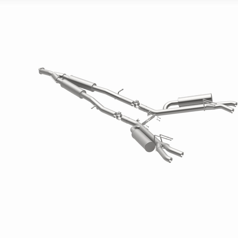 Magnaflow 19405 MagnaFlow Cat-Back Competition Exhaust 18-19 Kia Stinger L4-2.0LGAS Quad 2.5in Stainless Tips