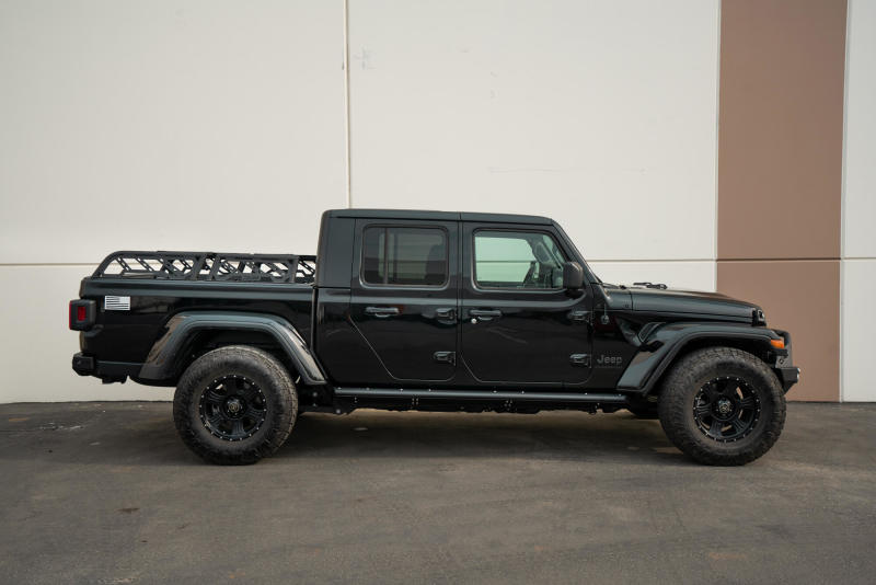DV8 Offroad RRUN-01 20-22 Jeep Gladiator JT / 05-21 Toyota Tacoma Overland Bed Rack - 2pc. Adjustable